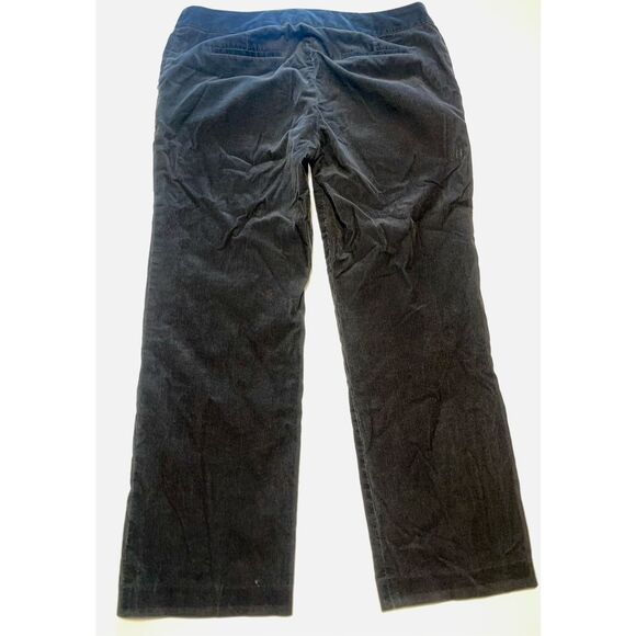 Liz Claiborne "Jackie" Dress Pants New York Gray Size 16 corduroy A48 - Picture 7 of 7